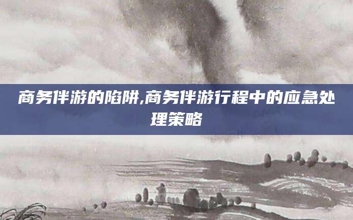 韩城商务伴游的陷阱,商务伴游行程中的应急处理策略